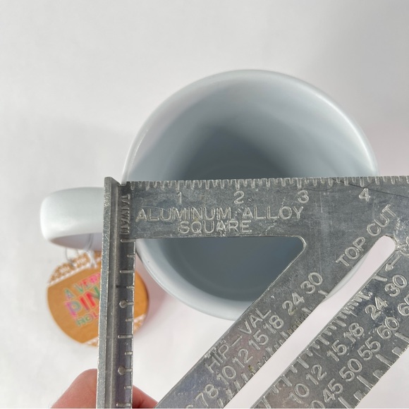 BIG PINK Coffee Mug 29.76 oz. "STAY COZY" Victoria's Secret Pink Red White - Picture 9 of 13